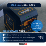 Kruislijnlaser LL-A1600 - Twee Verstelbare Llijnen - Groene Laser - 1000mAh Accu