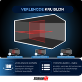 Kruislijnlaser LL-A700 - Twee Verstelbare Llijnen - Rode Laser