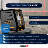 Kruislijnlaser LL-A700 - Twee Verstelbare Llijnen - Rode Laser